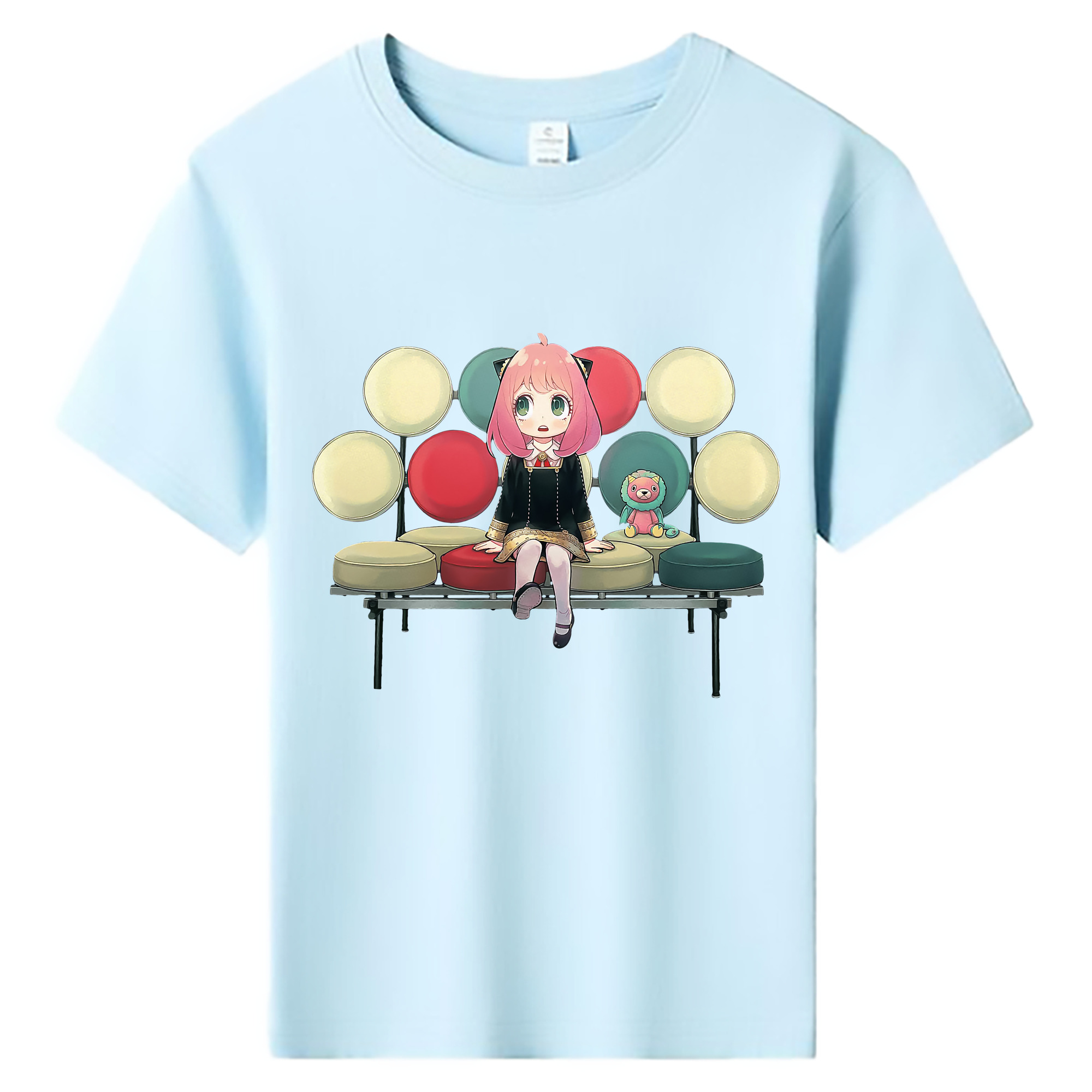 （画像用） SPY×FAMILY间谍家家酒 綿100％キッズTシャツ（フロントプリント）